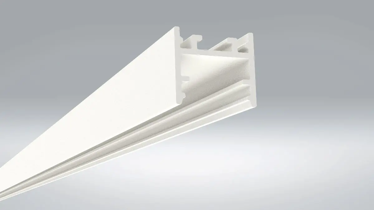 ASLP-0915-BEYAZ (17 MM. ZEMİNE MONTAJ LED PROFİL)